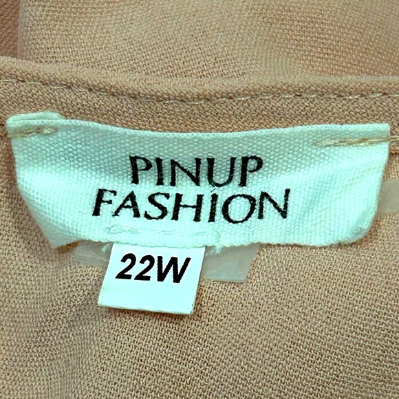 Flowy Tiered Skirt Long Sleeve Fairycore Gypsy Festival Dress Sz 22W Cottagecore - Picture 5 of 7